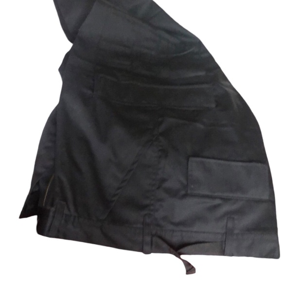 National patrol Black security pants 35 to 39” Cargo cinched ankle pockets nice - Picture 6 of 13